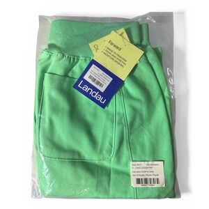 Landau Forward Women's Jogger Scrub Pants - LB401 Nu Green Size XS Regular NWT
